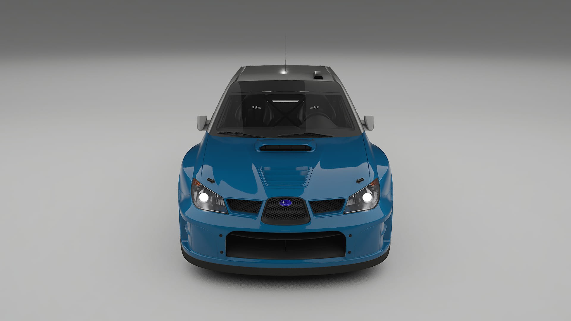 Lackskyddsfilm Subaru Impreza WRC GD | CrystalGuard Transparent TPU PPF Frontskyddssats