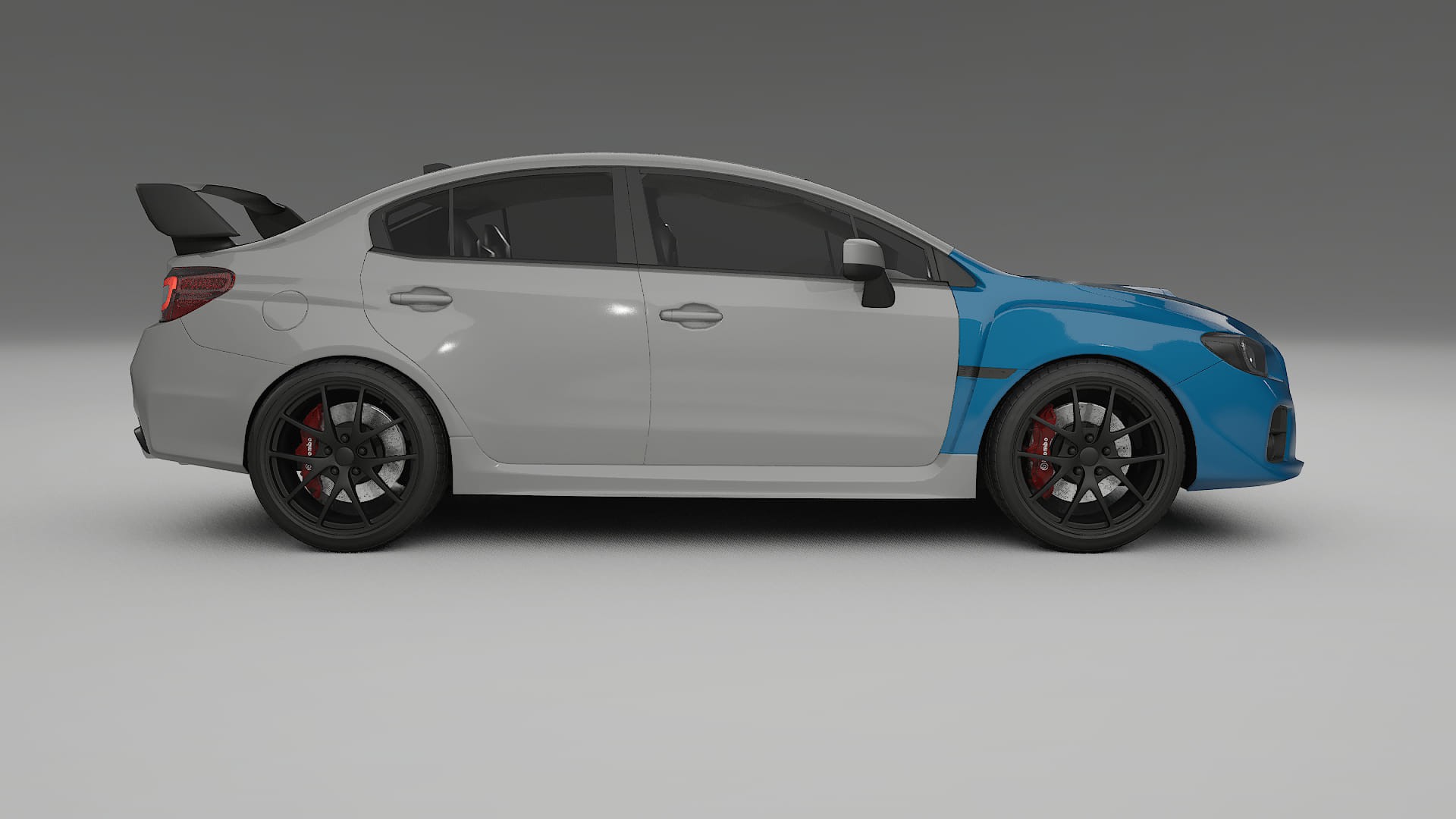 Lackskyddsfilm Subaru Impreza WRX Sti VA prefacelift pre-LCI | CrystalGuard Transparent TPU PPF Frontskyddssats