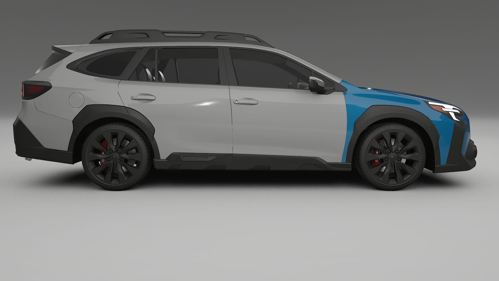 Lackskyddsfilm Subaru Outback VI BS facelift LCI | CrystalGuard Transparent TPU PPF Frontskyddssats