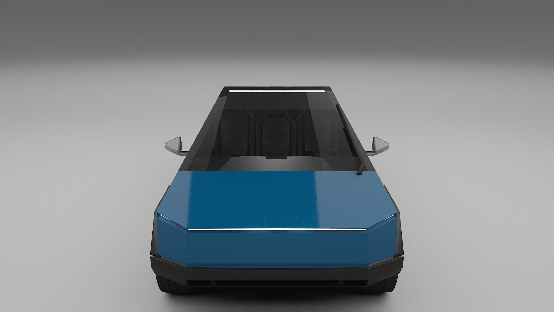 Lackskyddsfilm Tesla Cybertruck | CrystalGuard Transparent TPU PPF Frontskyddssats