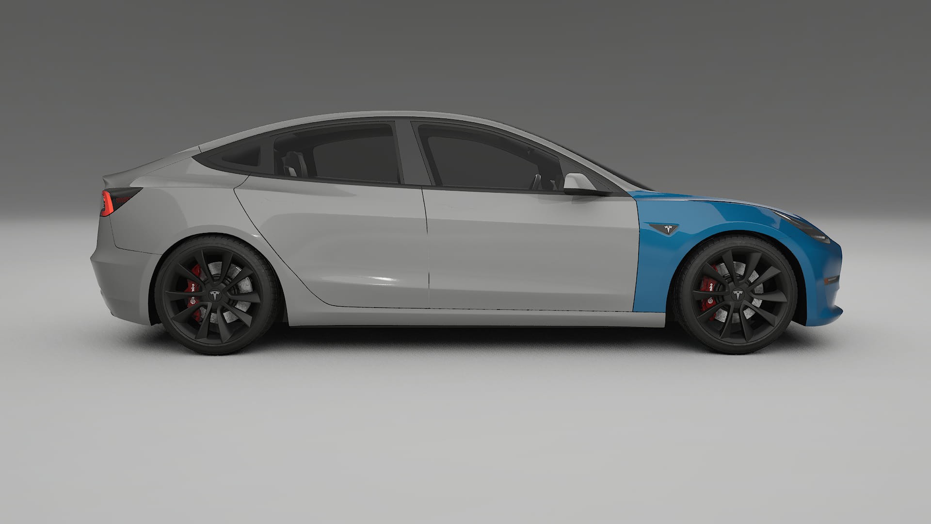 Lackskyddsfilm Tesla Model3 | CrystalGuard Transparent TPU PPF Frontskyddssats