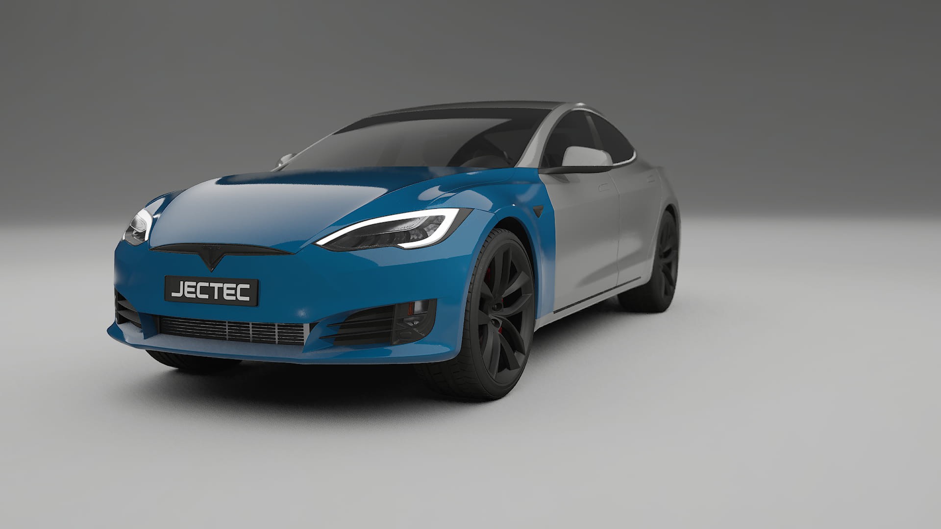 Lackskyddsfilm Tesla Model-S Refresh | CrystalGuard Transparent TPU PPF Frontskyddssats