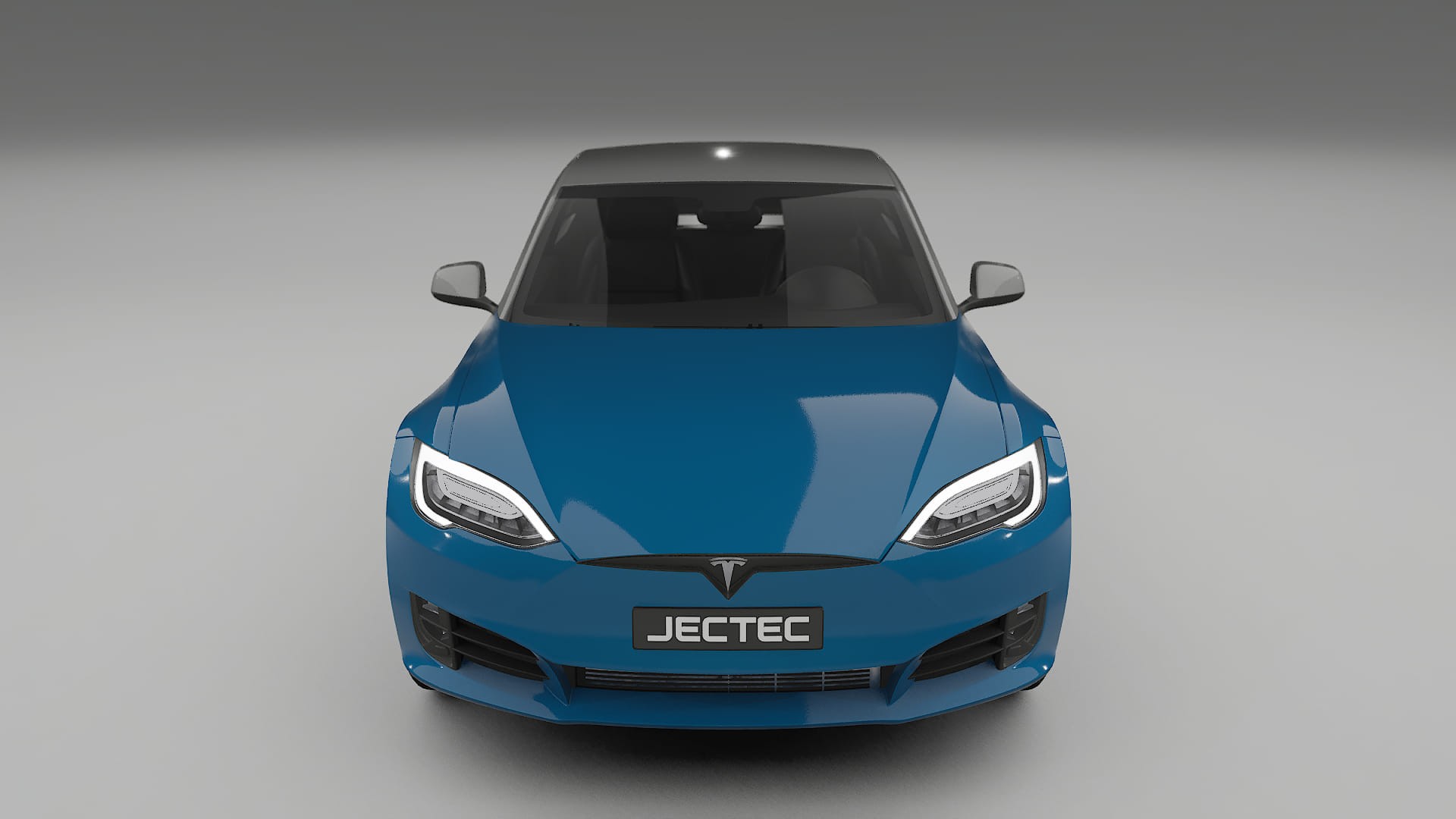 Lackskyddsfilm Tesla Model-S Refresh | CrystalGuard Transparent TPU PPF Frontskyddssats