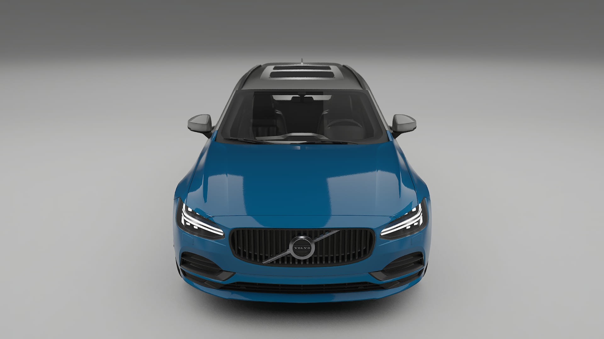 Lackskyddsfilm Volvo V90 P5 | CrystalGuard Transparent TPU PPF Frontskyddssats