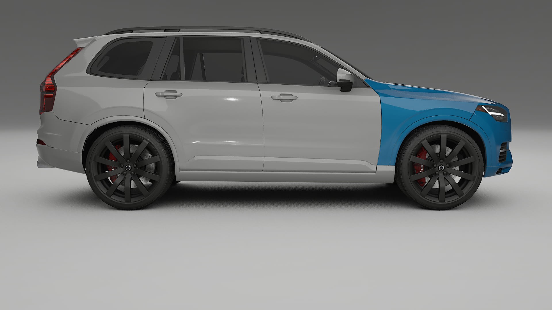 Lackskyddsfilm Volvo XC90 SPA | CrystalGuard Transparent TPU PPF Frontskyddssats 2