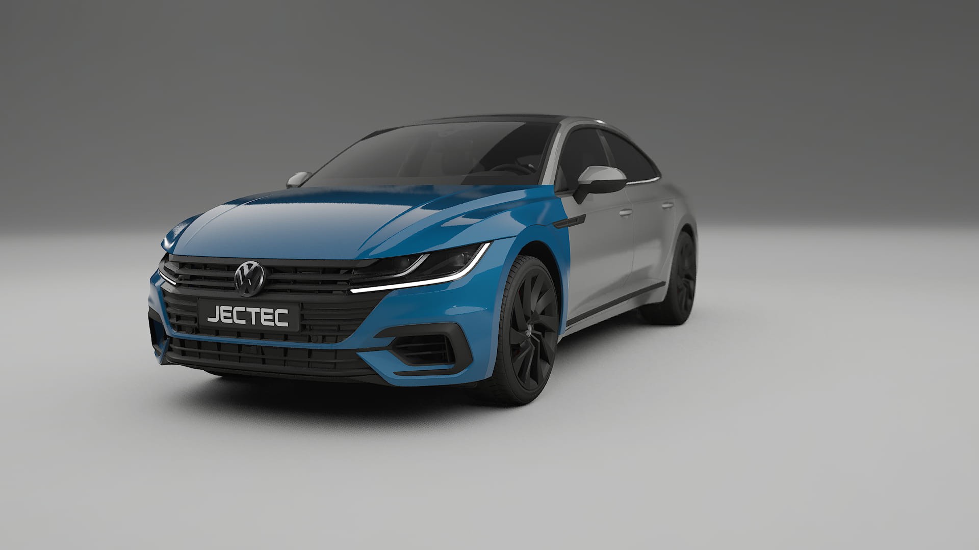 Lackskyddsfilm VW Arteon R 3H prefacelift pre-LCI | CrystalGuard Transparent TPU PPF Frontskyddssats