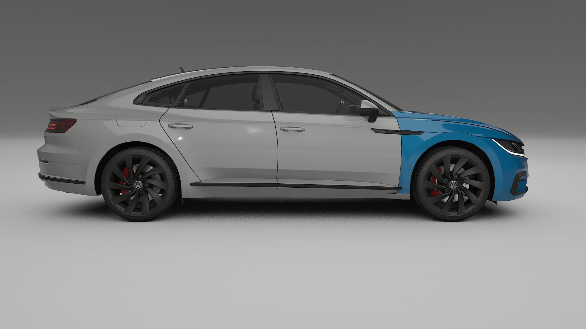 Lackskyddsfilm VW Arteon R 3H prefacelift pre-LCI | CrystalGuard Transparent TPU PPF Frontskyddssats