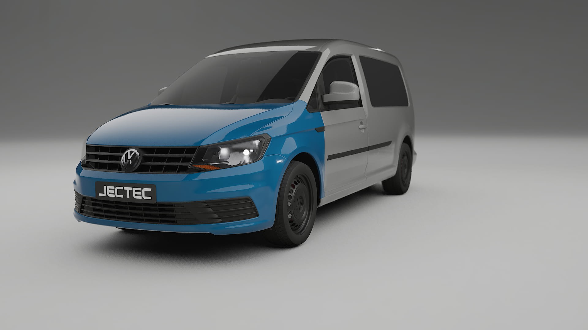 Lackskyddsfilm VW Caddy Maxi SB | CrystalGuard Transparent TPU PPF Frontskyddssats