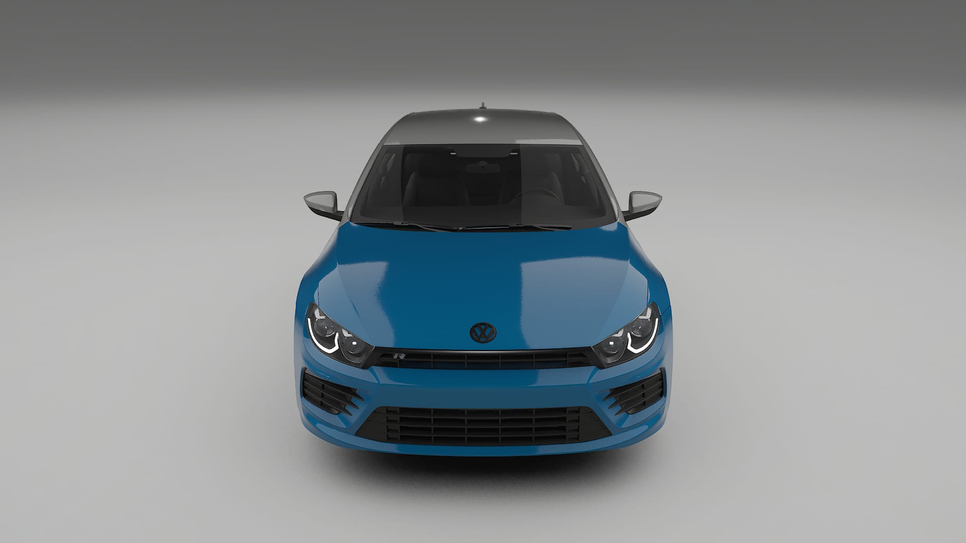 Lackskyddsfilm VW Scirocco R III | CrystalGuard Transparent TPU PPF Frontskyddssats