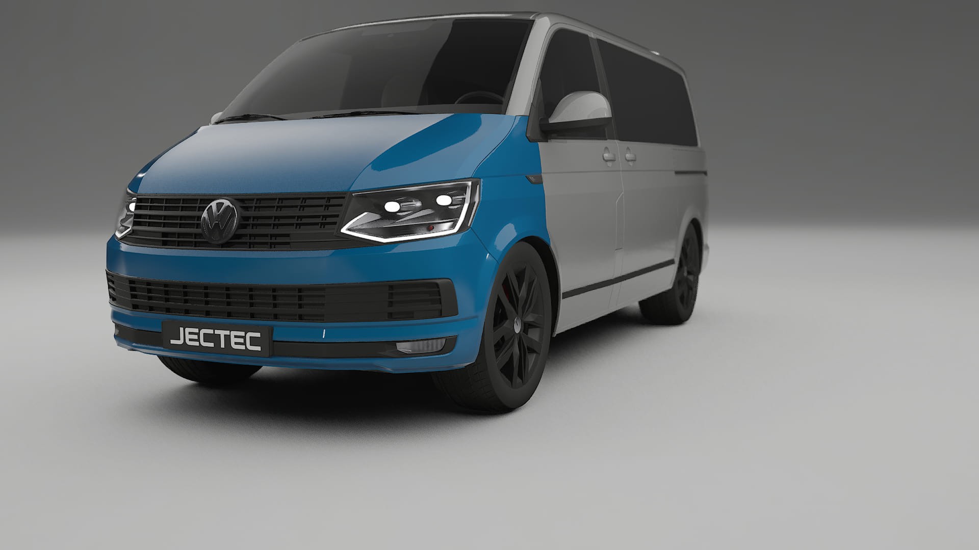 Lackskyddsfilm VW Transporter T6 Multivan | CrystalGuard Transparent TPU PPF Frontskyddssats