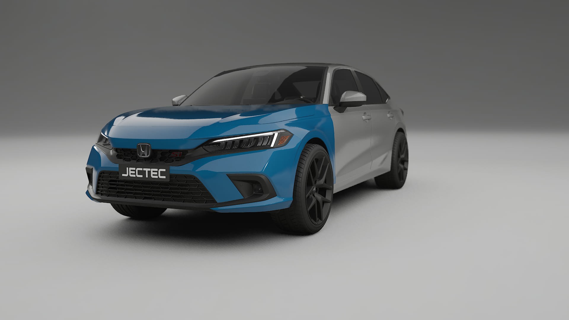 Lackskyddsfilm Honda Civic Si | CrystalGuard Transparent TPU PPF Frontskyddssats