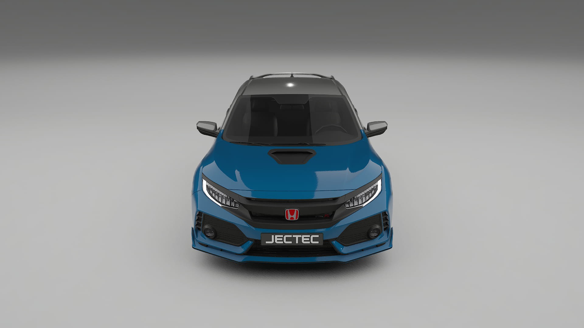 Lackskyddsfilm Honda Civic Type-R | CrystalGuard Transparent TPU PPF Frontskyddssats