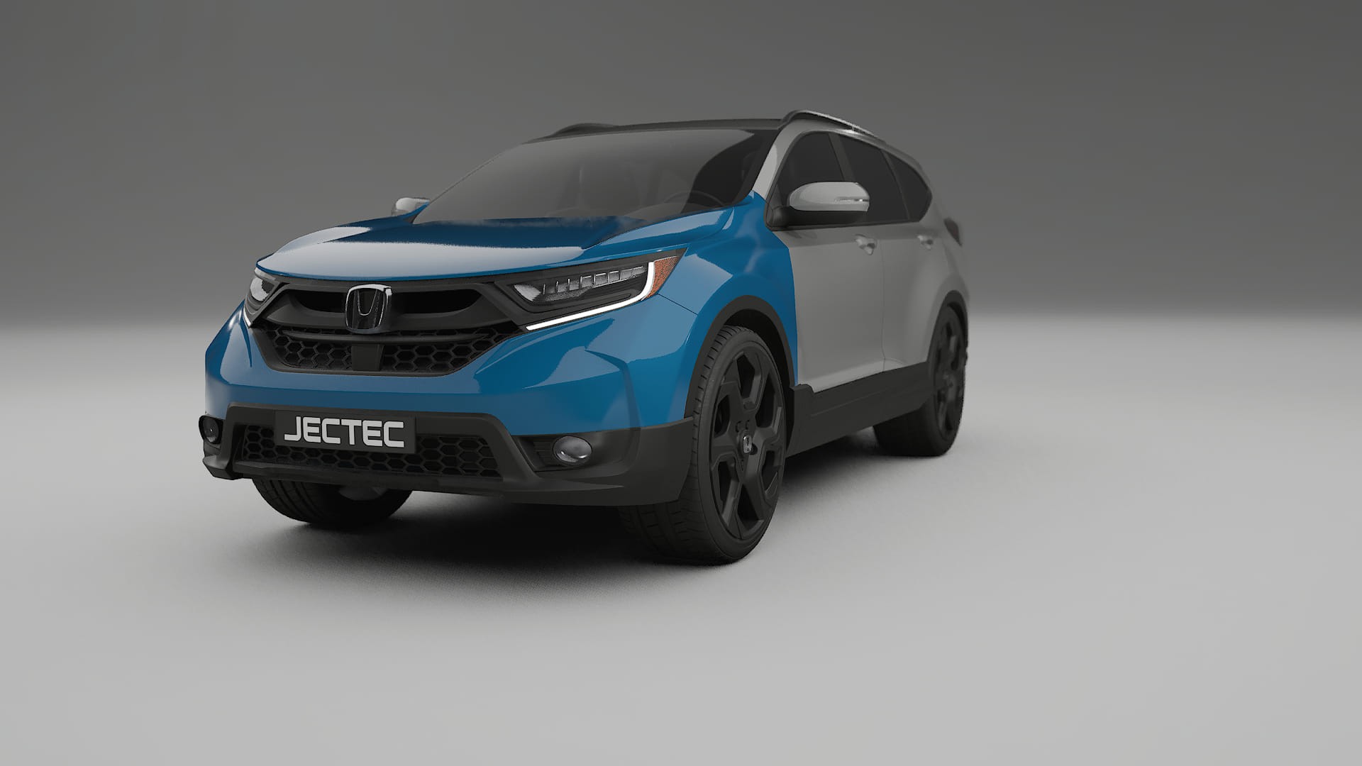 Lackskyddsfilm Honda CR-V Touring prefacelift pre-LCI | CrystalGuard Transparent TPU PPF Frontskyddssats