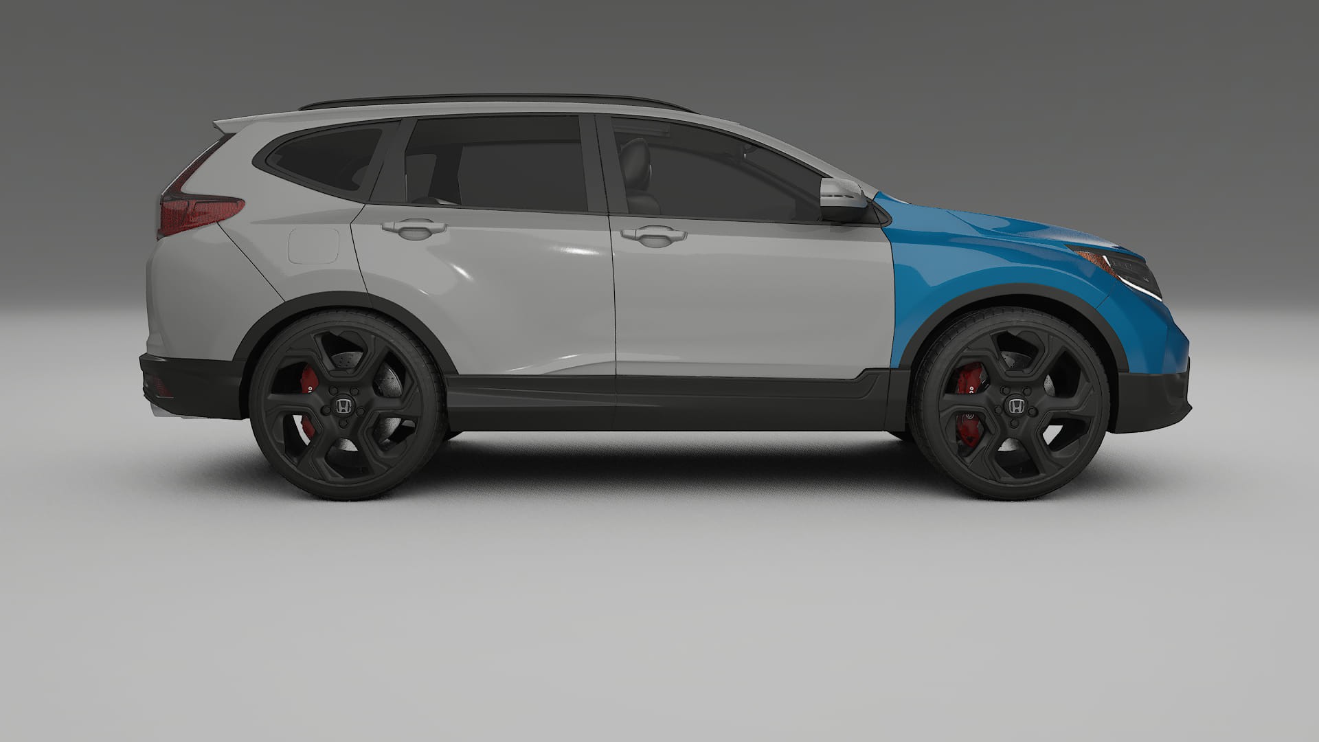 Lackskyddsfilm Honda CR-V Touring prefacelift pre-LCI | CrystalGuard Transparent TPU PPF Frontskyddssats