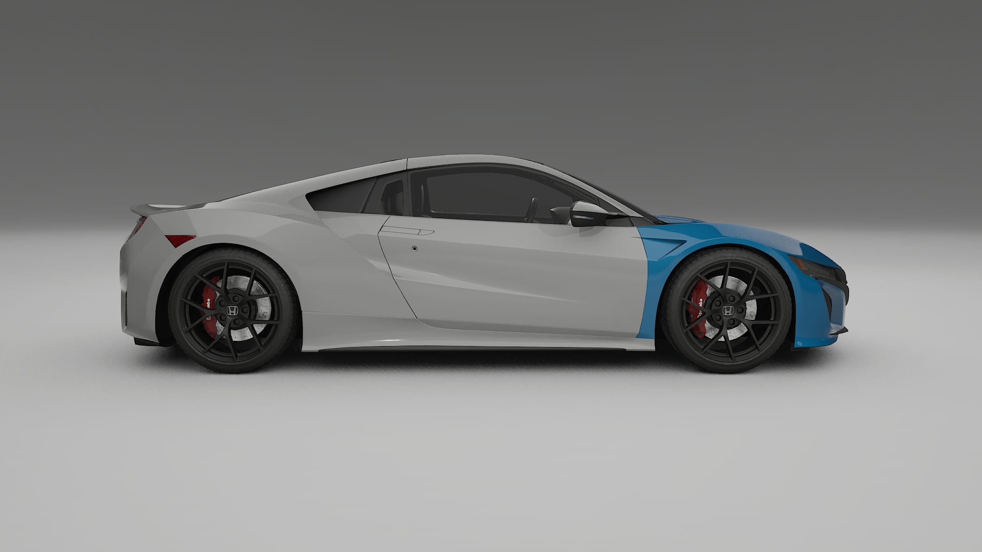 Lackskyddsfilm Honda NSX prefacelift pre-LCI | CrystalGuard Transparent TPU PPF Frontskyddssats