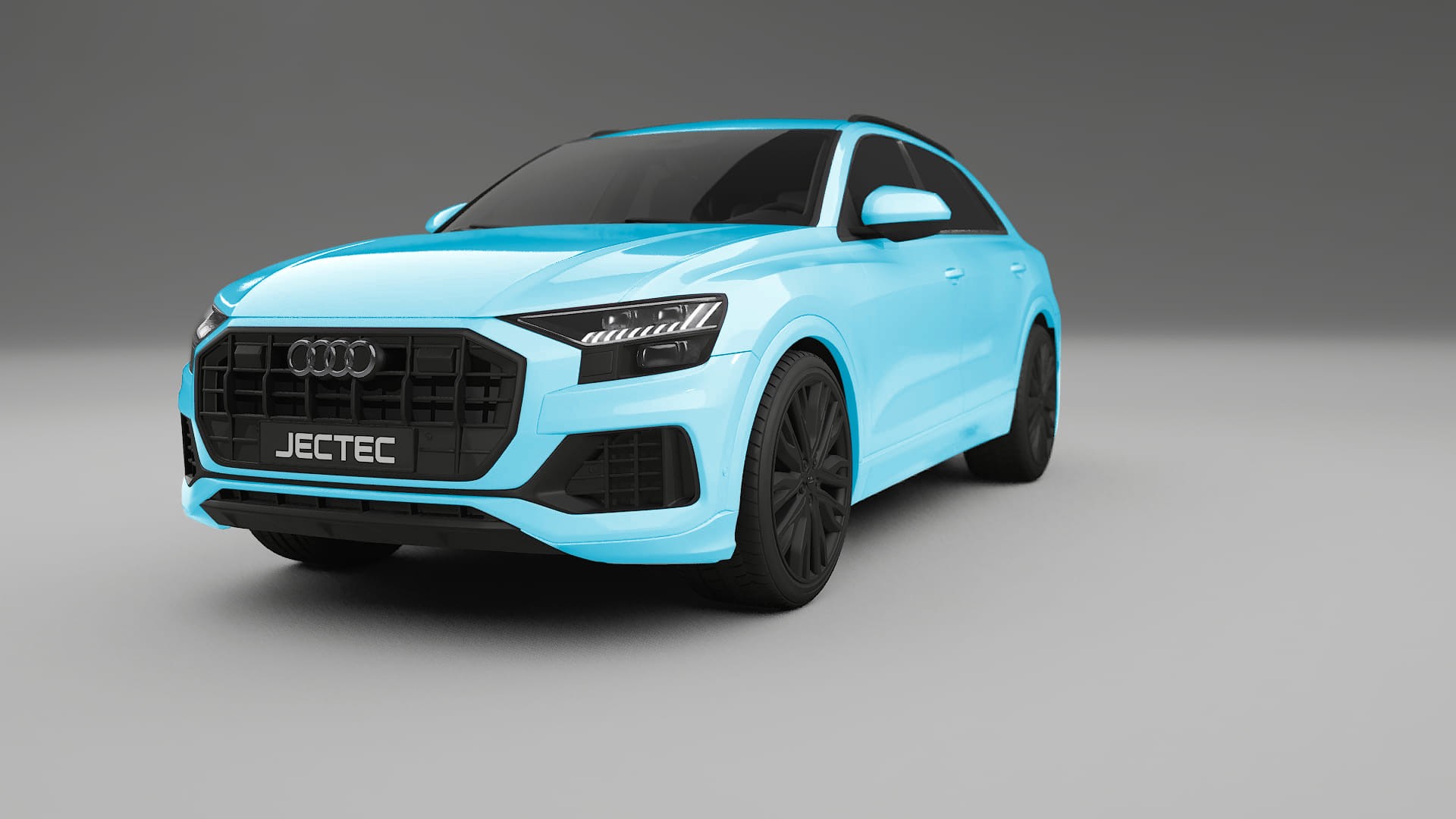 Audi Q8 F1 prefacelift Paint Protection Film | CrystalGuard Transparent PPF Full Pre-Cut Kit