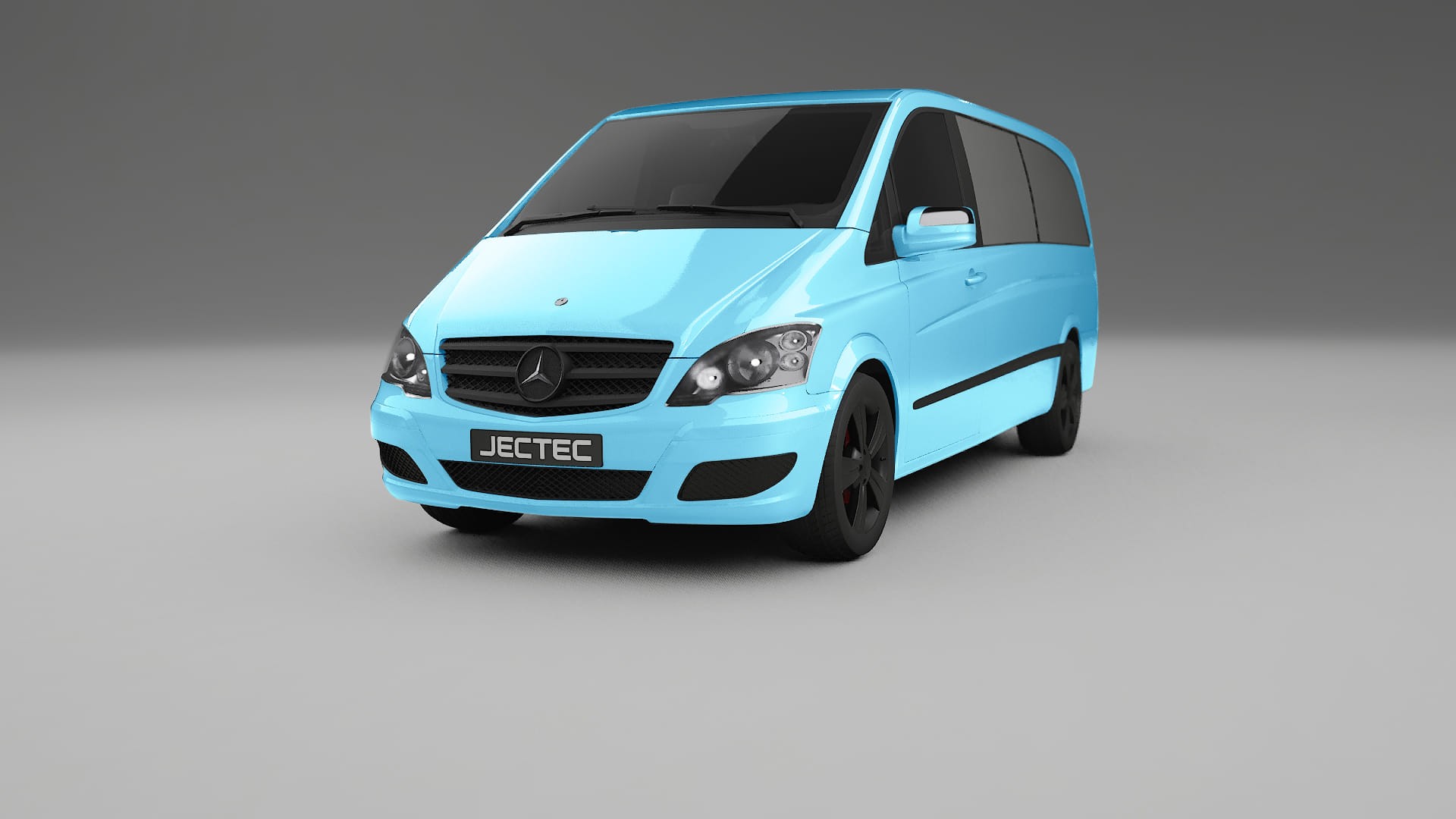 Mercedes Vito Short W639 facelift Paint Protection Film | CrystalGuard Transparent PPF Full Pre-Cut Kit