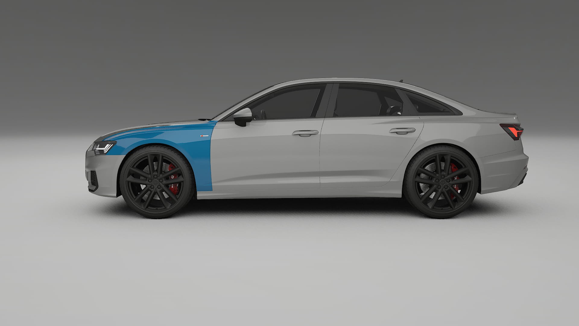 Audi A6 S-Line C8 Paint Protection Film | CrystalGuard Transparent PPF Full Pre-Cut Kit