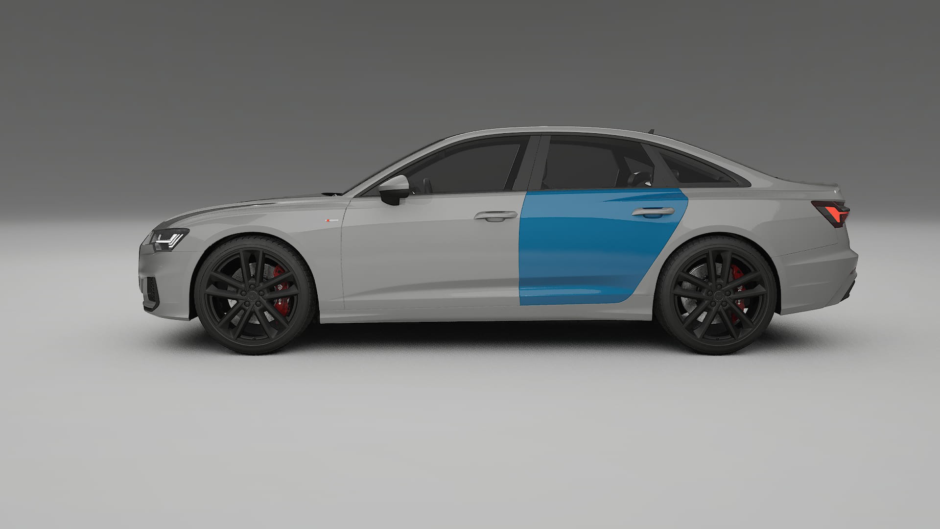 Audi A6 S-Line C8 Paint Protection Film | CrystalGuard Transparent PPF Full Pre-Cut Kit