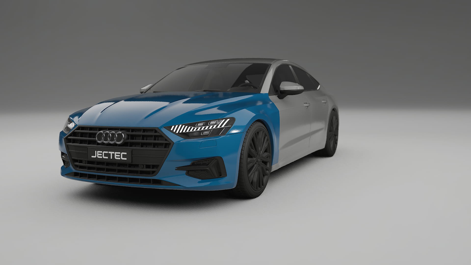 Audi A7 C8 Sportback prefacelift Paint Protection Film | CrystalGuard Transparent PPF Full Pre-Cut Kit