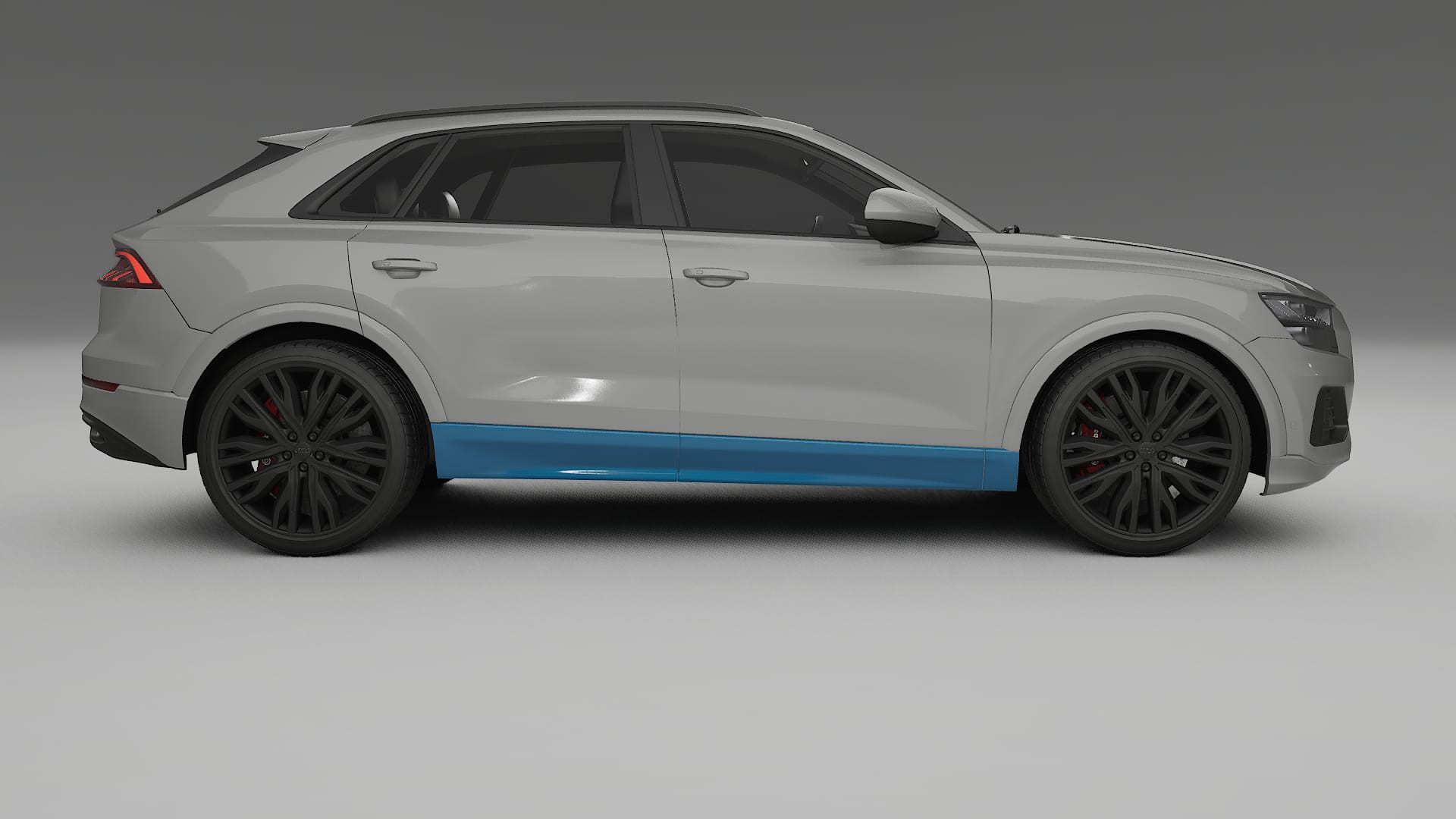 Audi Q8 F1 prefacelift Paint Protection Film | CrystalGuard Transparent PPF Full Pre-Cut Kit