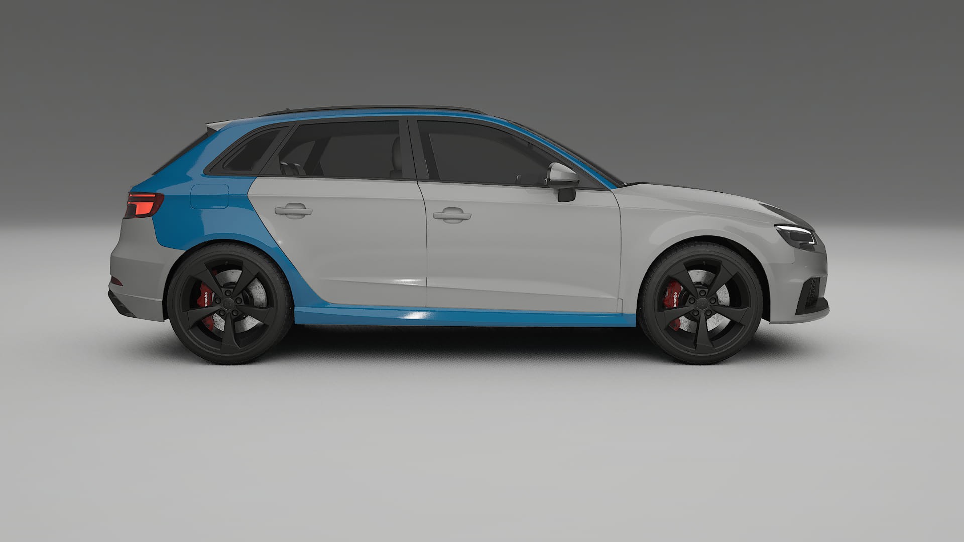 Audi RS3 Sportback 8V facelift Paint Protection Film | CrystalGuard Transparent PPF Full Pre-Cut Kit