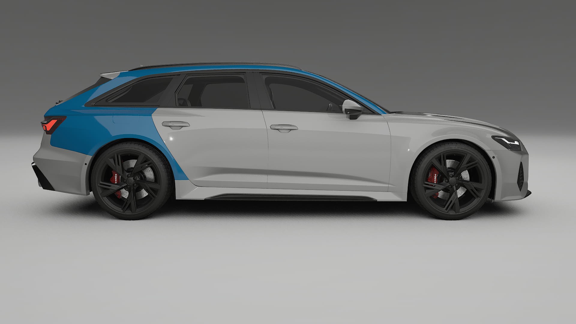 Audi RS6 Avant C8 facelift Paint Protection Film | CrystalGuard Transparent PPF Full Pre-Cut Kit