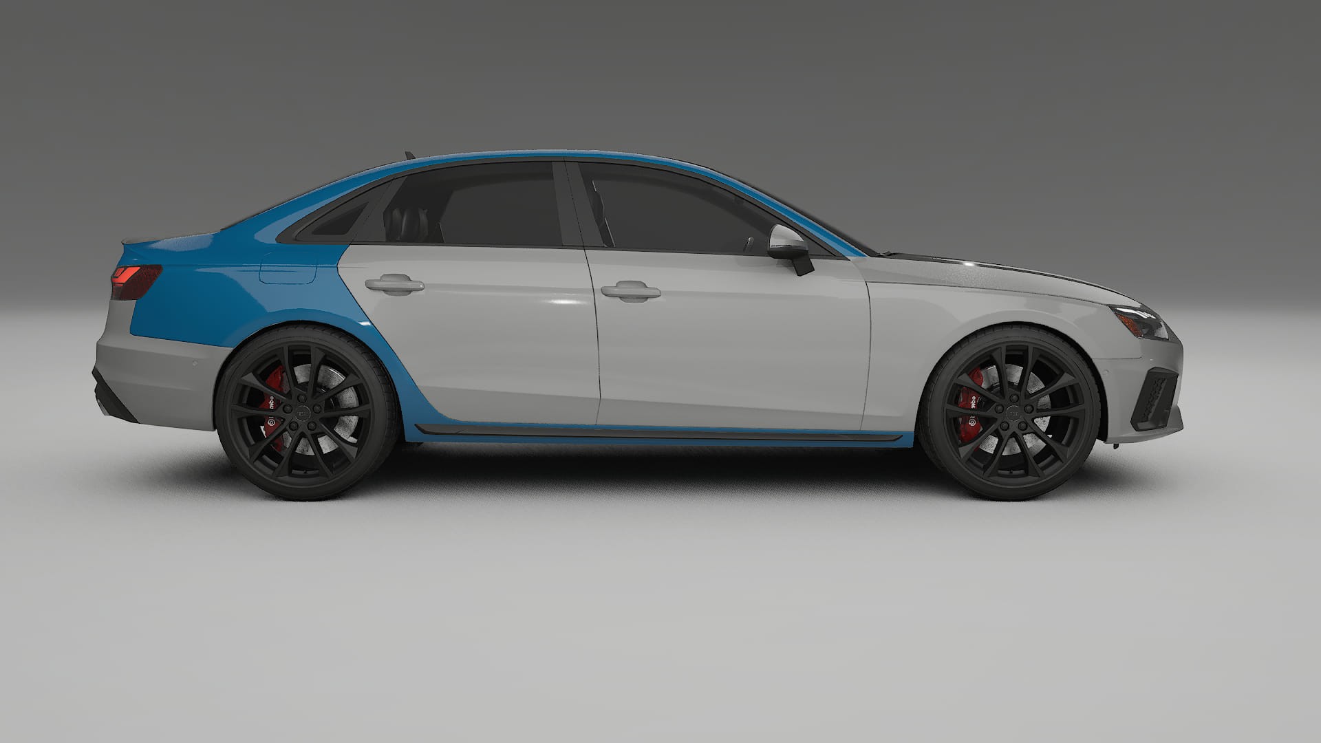 Audi S4 Sedan B9 facelift Paint Protection Film | CrystalGuard Transparent PPF Full Pre-Cut Kit