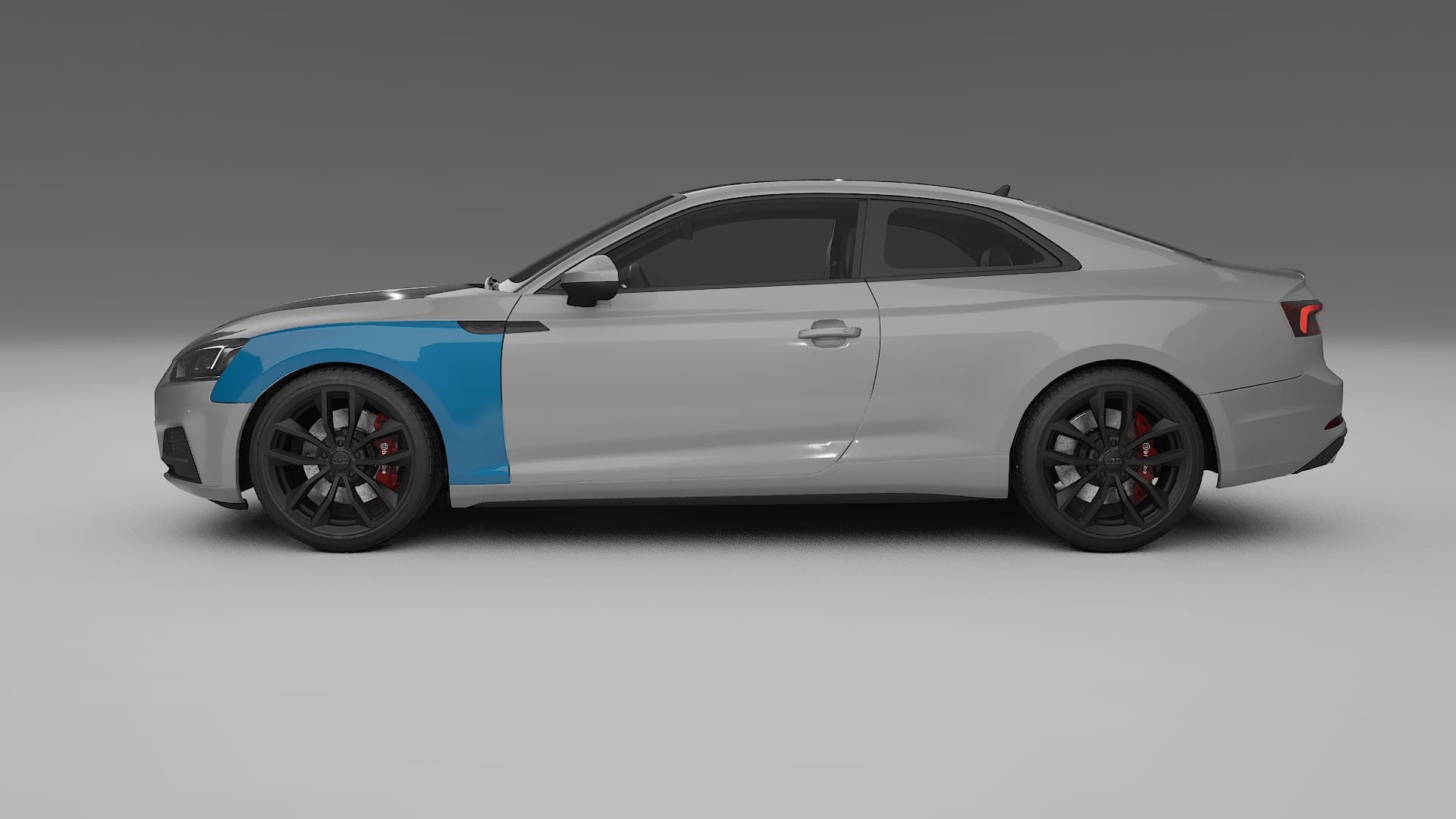 Audi S5 B9 prefacelift Paint Protection Film | CrystalGuard Transparent PPF Full Pre-Cut Kit