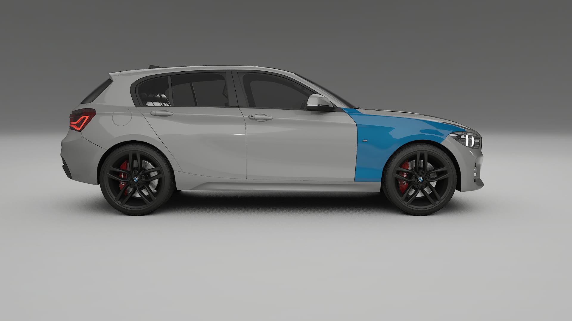 BMW 1 F20 facelift Paint Protection Film | CrystalGuard Transparent PPF Full Pre-Cut Kit