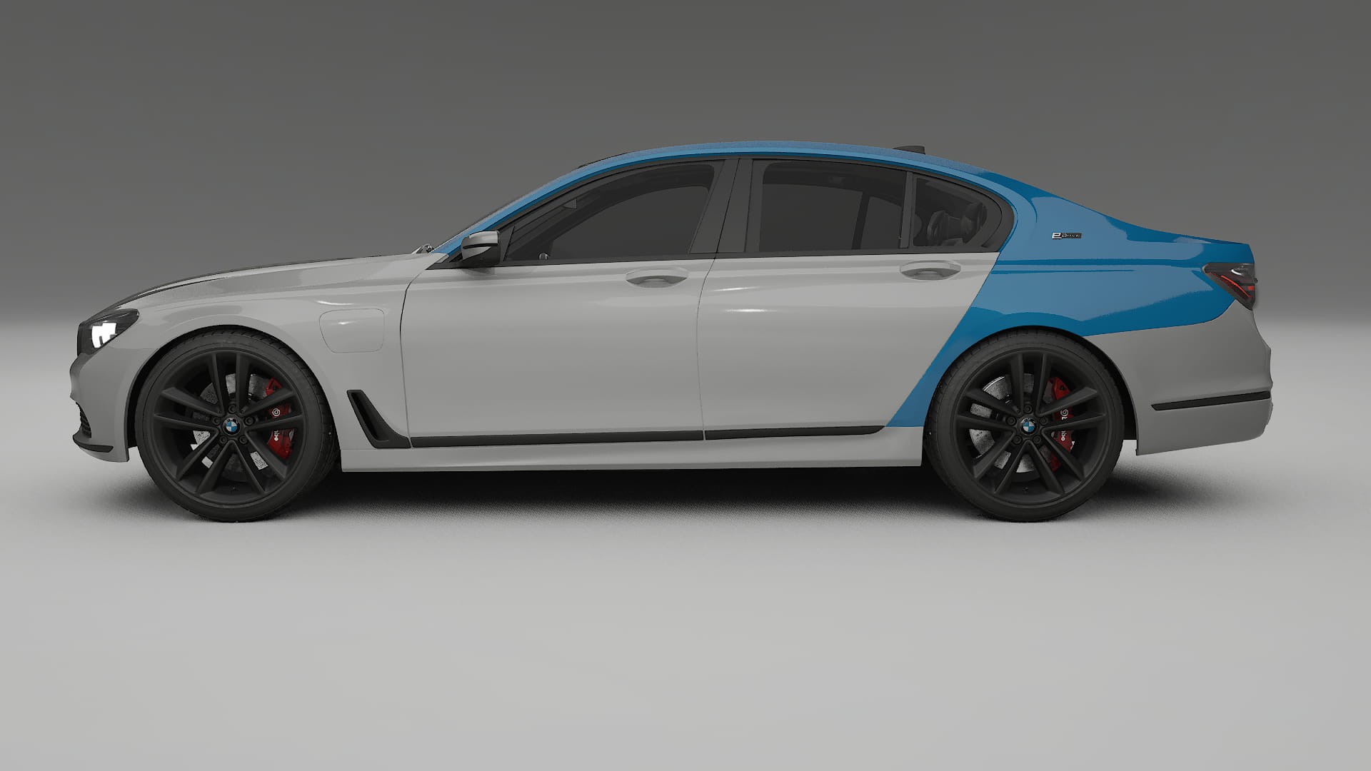 BMW 7 G11 G12 facelift Paint Protection Film | CrystalGuard Transparent PPF Full Pre-Cut Kit