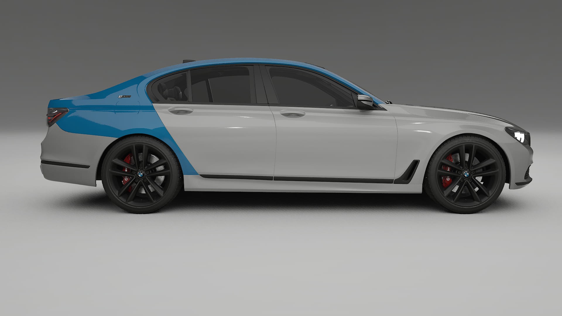 BMW 7 G11 G12 facelift Paint Protection Film | CrystalGuard Transparent PPF Full Pre-Cut Kit