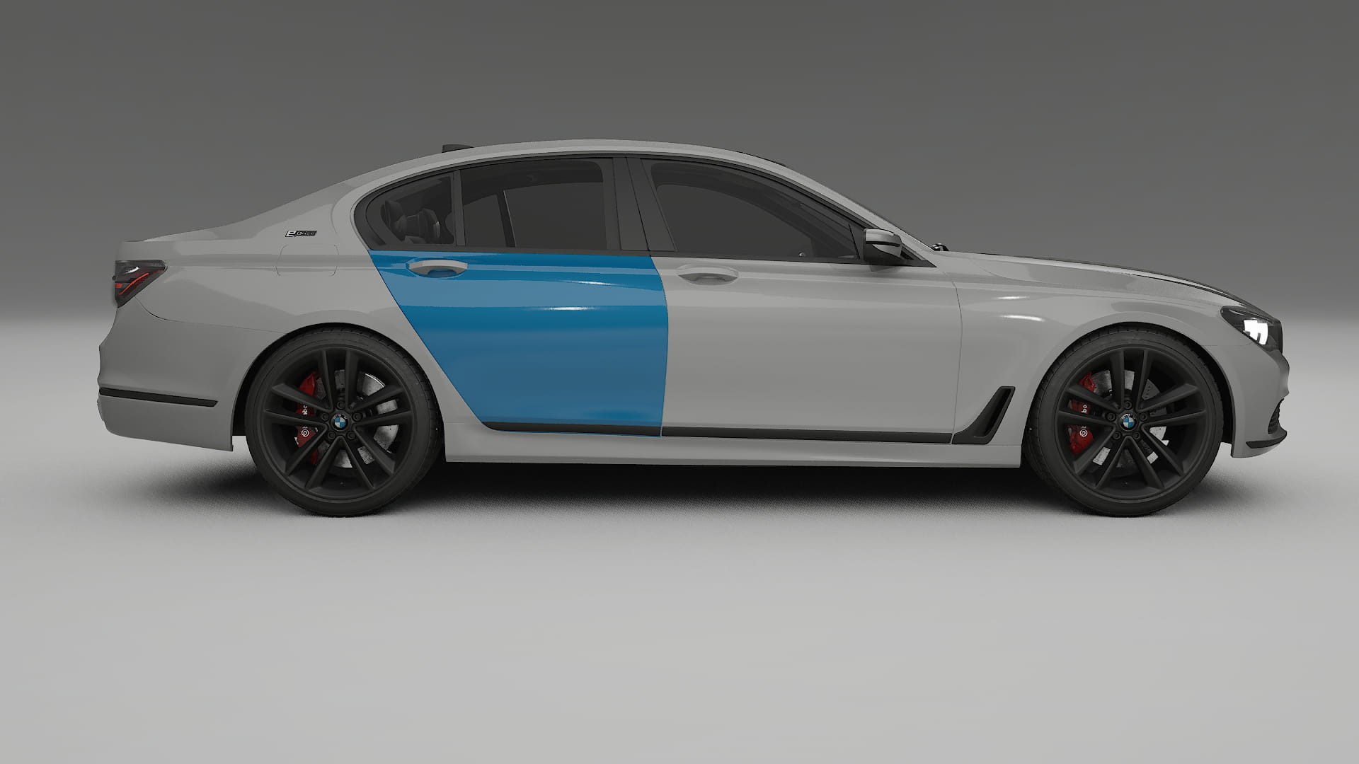 BMW 7 G11 G12 facelift Paint Protection Film | CrystalGuard Transparent PPF Full Pre-Cut Kit