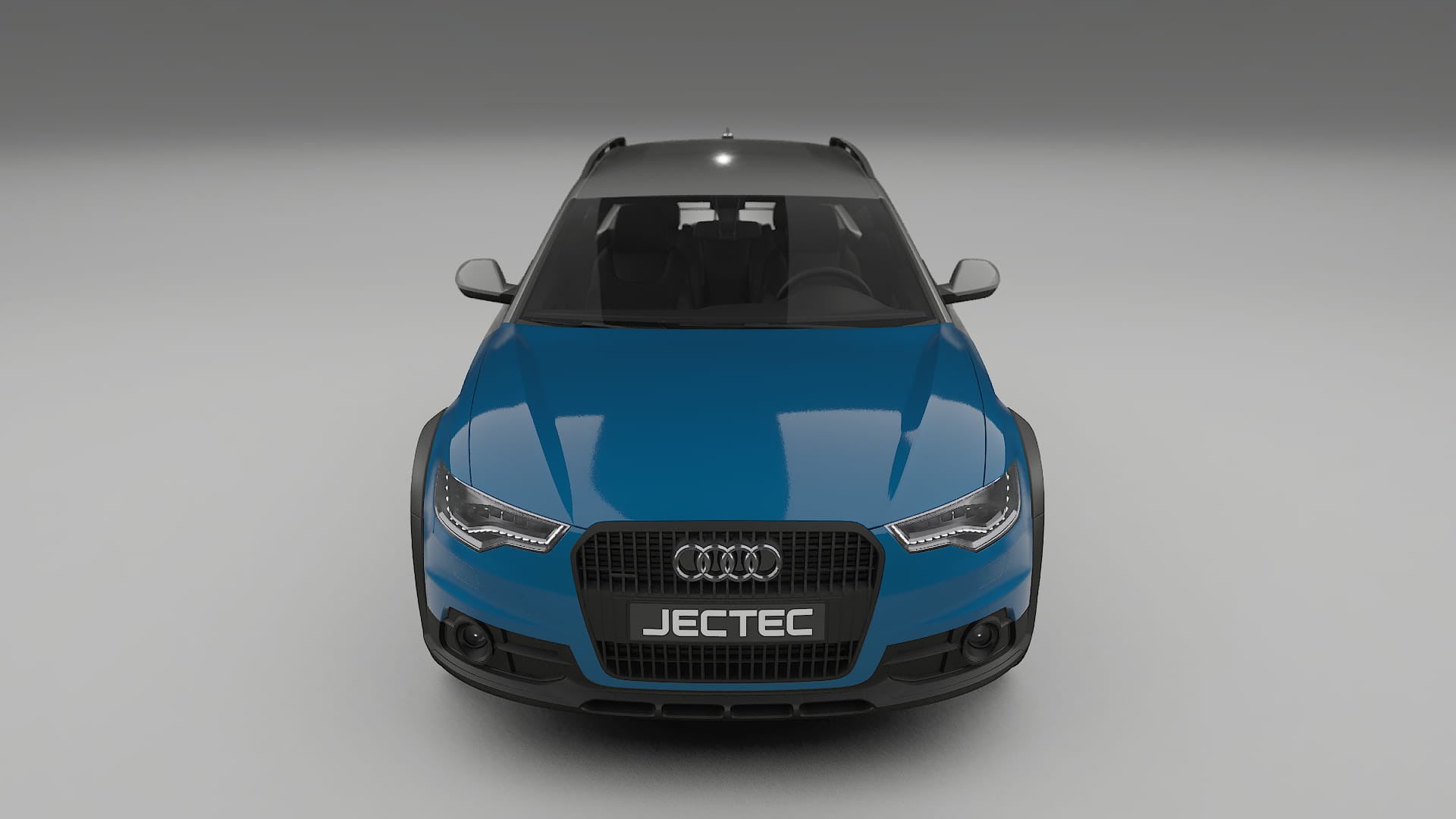 Lackskyddsfilm Audi A6 Allroad C7 prefacelift pre-LCI | CrystalGuard Transparent TPU PPF Frontskyddssats