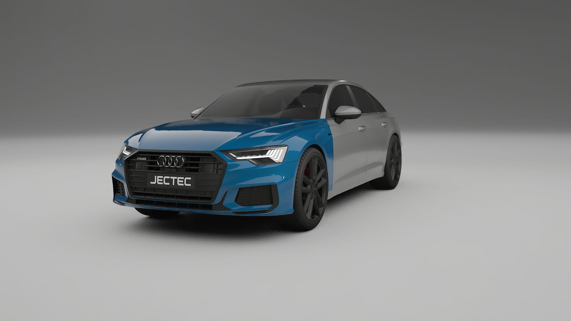 Lackskyddsfilm Audi A6 S-Line C8 | CrystalGuard Transparent TPU PPF Frontskyddssats