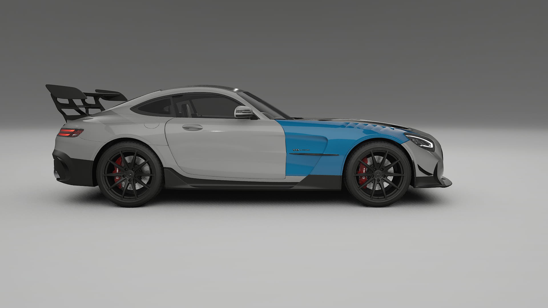 Mercedes AMG GT C190 Coupe Paint Protection Film | CrystalGuard Transparent PPF Full Pre-Cut Kit