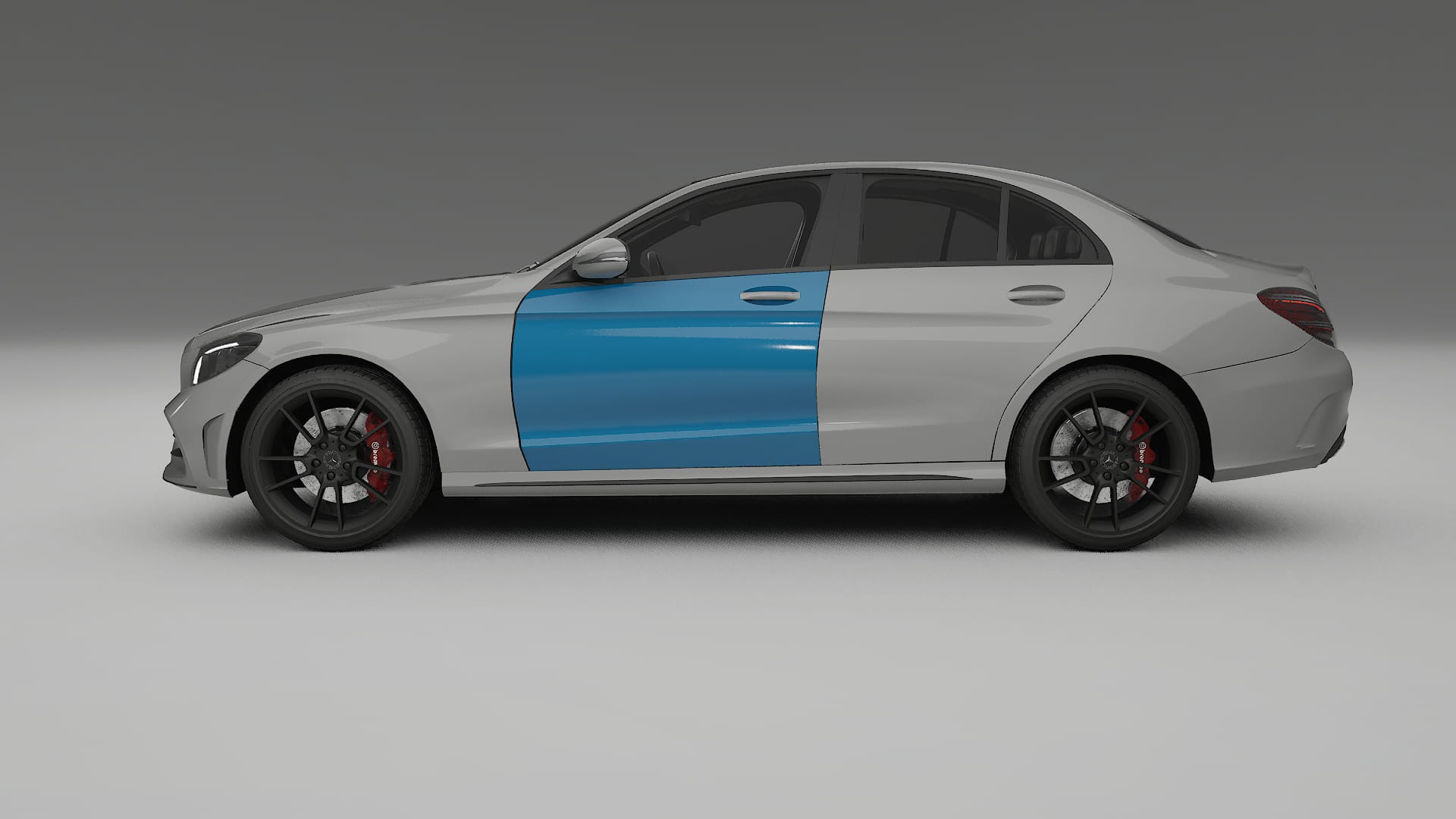 Mercedes C-Class W206 Paint Protection Film | CrystalGuard Transparent PPF Full Pre-Cut Kit