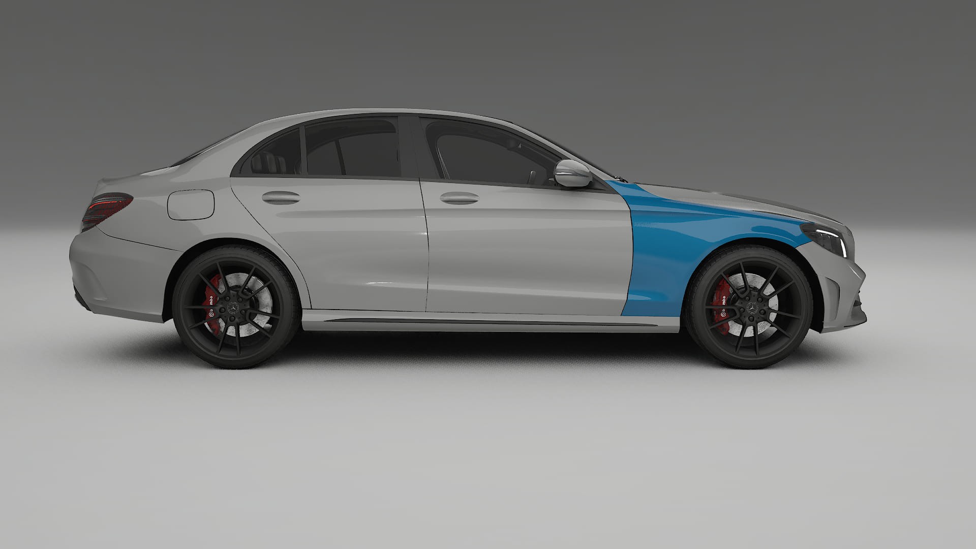 Mercedes C-Class W206 Paint Protection Film | CrystalGuard Transparent PPF Full Pre-Cut Kit