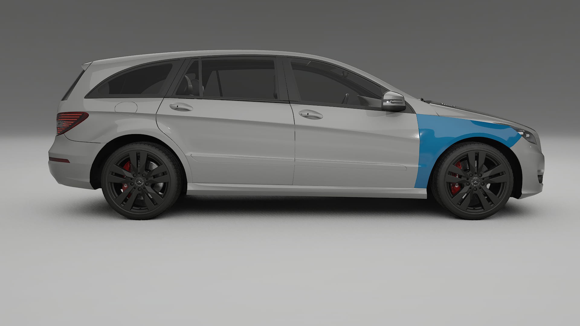 Mercedes Viano Extralong W439 Facelift Paint Protection Film | CrystalGuard Transparent PPF Full Pre-Cut Kit