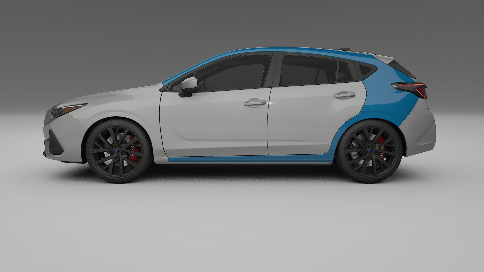 Subaru Impreza WRX Sti VA prefacelift Paint Protection Film | CrystalGuard Transparent PPF Full Pre-Cut Kit