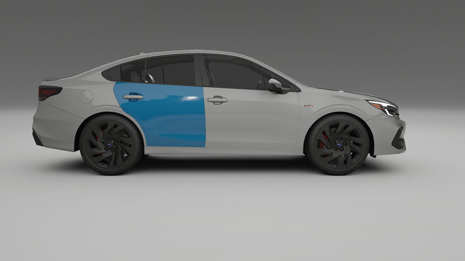 Subaru Outback VI BS prefacelift Paint Protection Film | CrystalGuard Transparent PPF Full Pre-Cut Kit