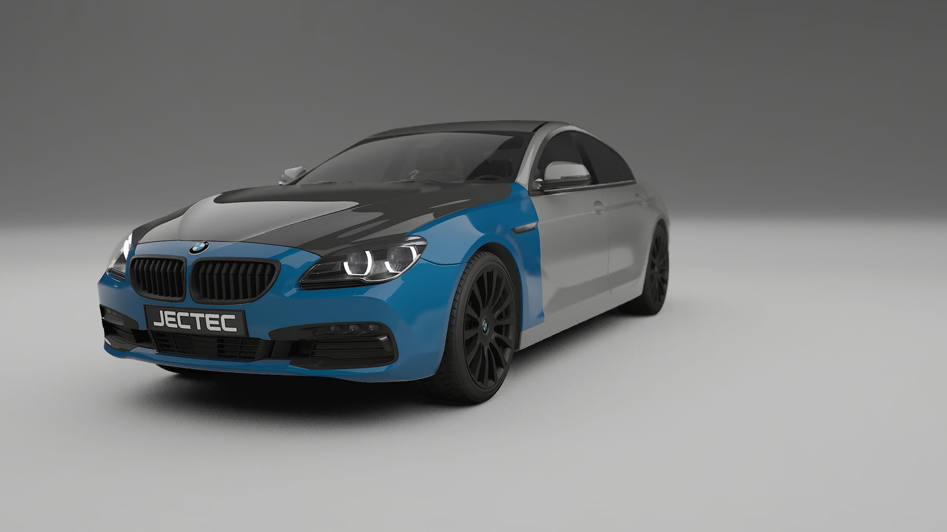 Lackskyddsfilm BMW 6 F06 | CrystalGuard Framskyddskit med Kolfiberhuv