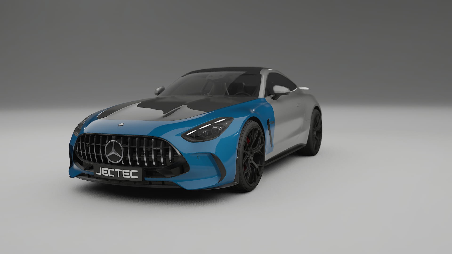 Lackskyddsfilm Mercedes AMG GT coupe C192 | CrystalGuard Framskyddskit med Kolfiberhuv