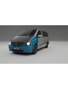 Lackskyddsfilm Mercedes Vito Kort W639 facelift | CrystalGuard Framskyddskit med Kolfiberhuv