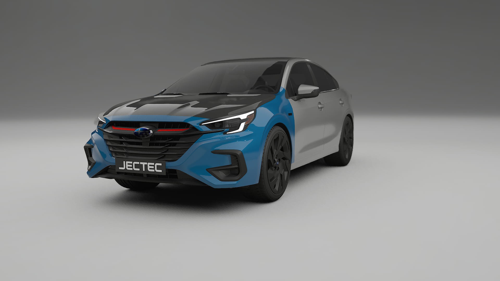 Lackskyddsfilm Subaru Legacy BW | CrystalGuard Framskyddskit med Kolfiberhuv