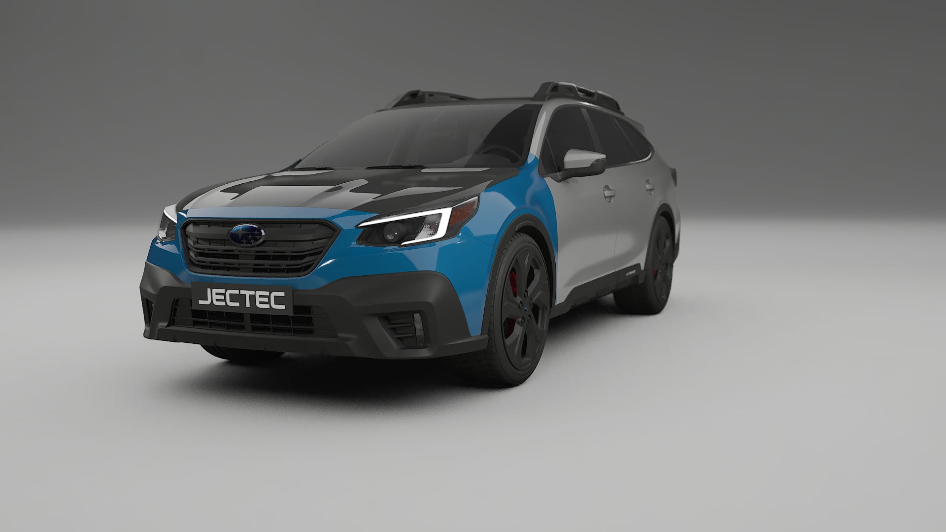 Lackskyddsfilm Subaru Outback VI BS prefacelift | CrystalGuard Framskyddskit med Kolfiberhuv