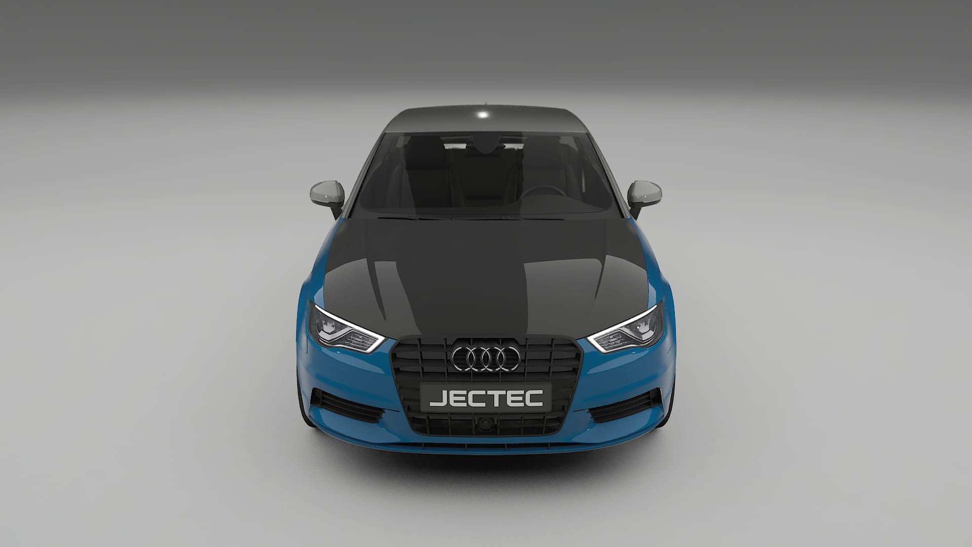 Lackskyddsfilm Audi A3 8V sedan prefacelift | CrystalGuard Framskyddskit med Kolfiberhuv