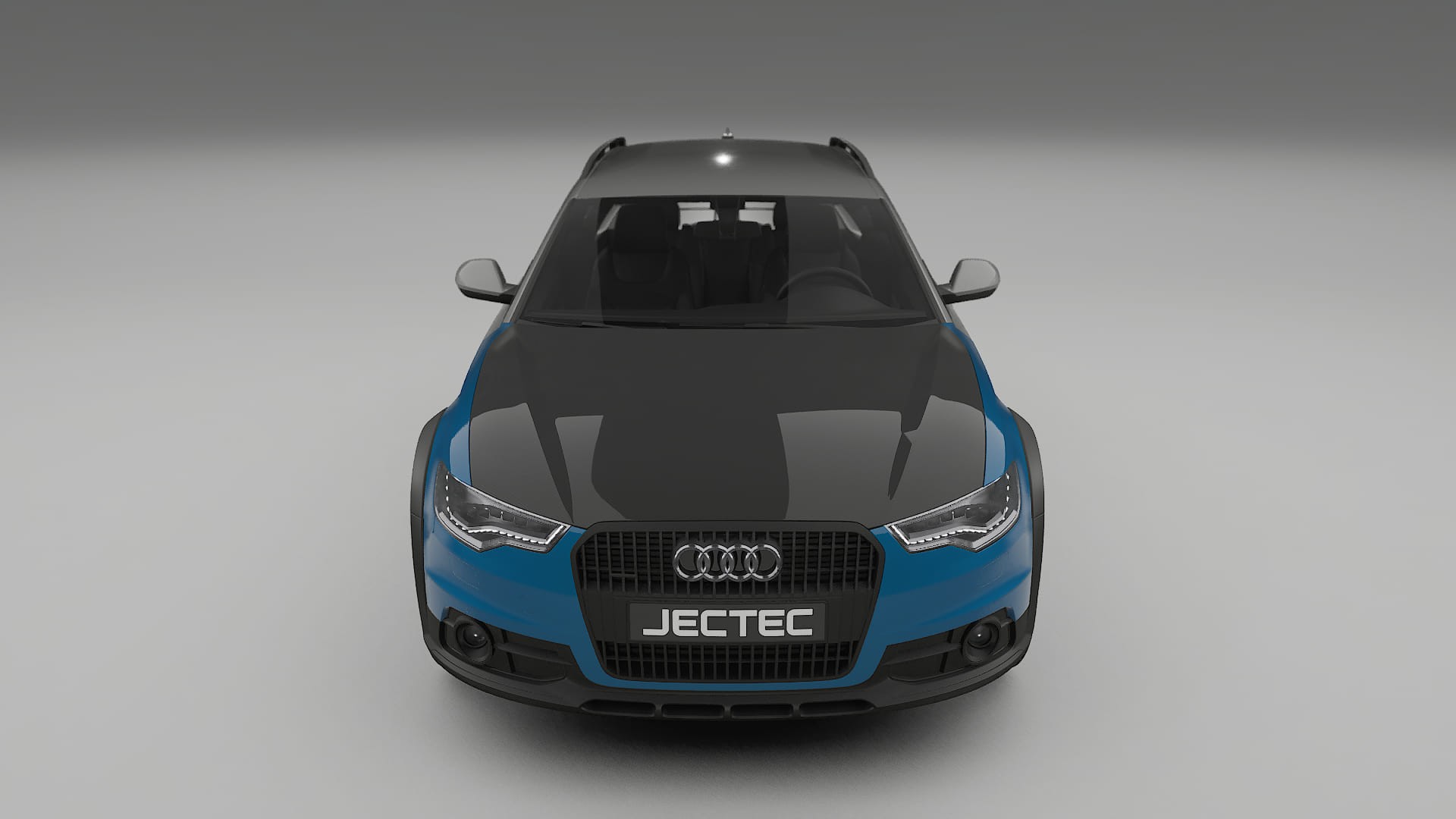 Lackskyddsfilm Audi A6 Allroad C7 prefacelift | CrystalGuard Framskyddskit med Kolfiberhuv