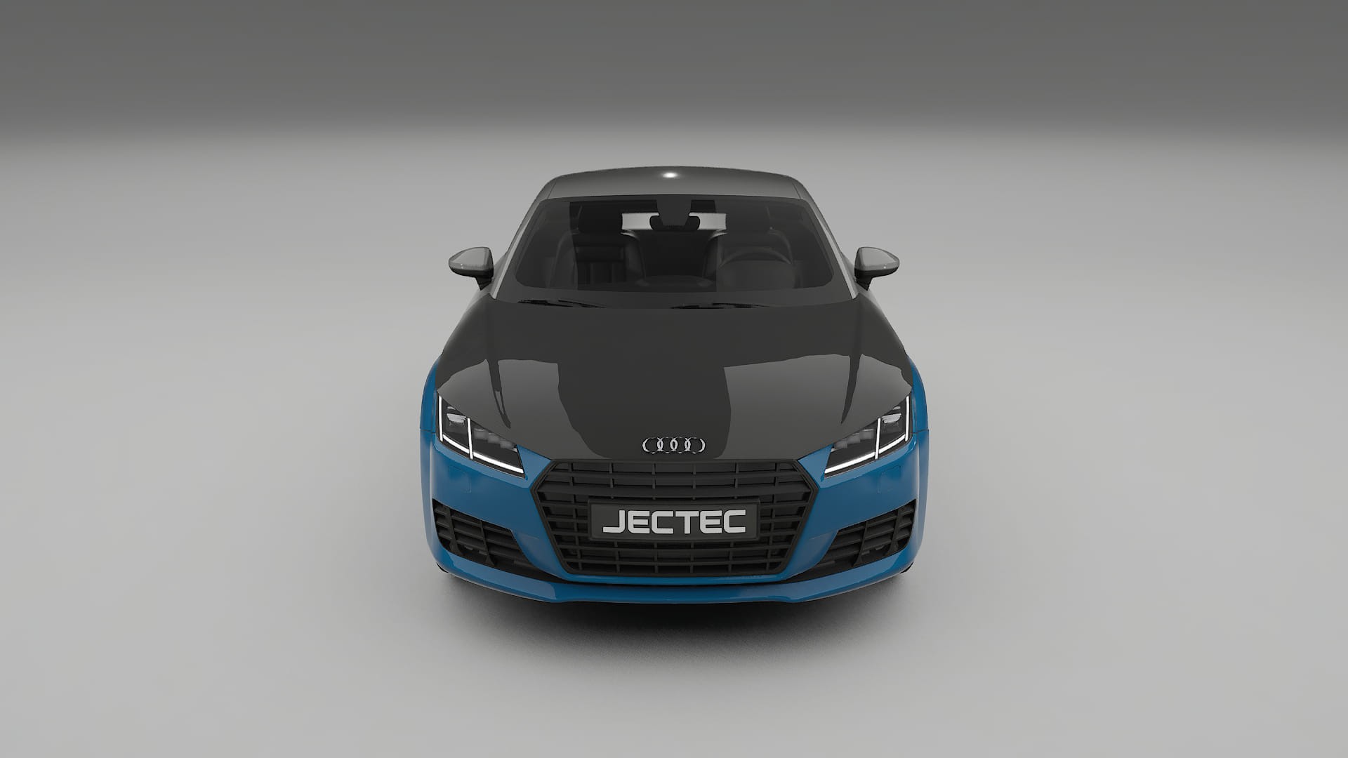 Lackskyddsfilm Audi TT coupe 8S prefacelift | CrystalGuard Framskyddskit med Kolfiberhuv