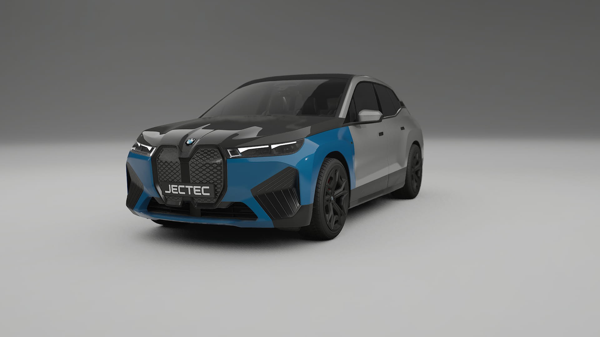 BMW iX M60 PPF | CrystalGuard Front Kit with Carbon Bonnet